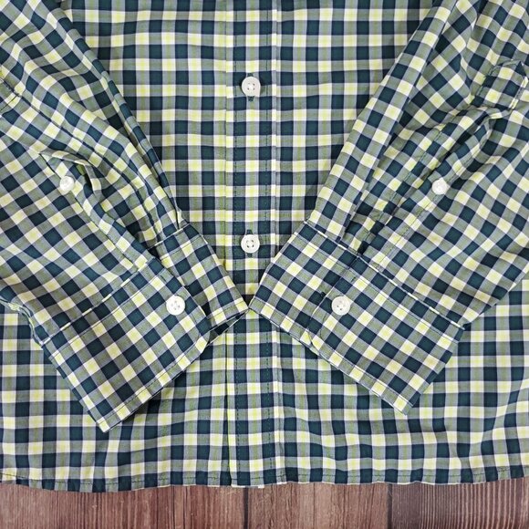 Vineyard Vines Performance Mens XL Classic Fit Whale Shirt Plaid Button Down - Picture 7 of 12
